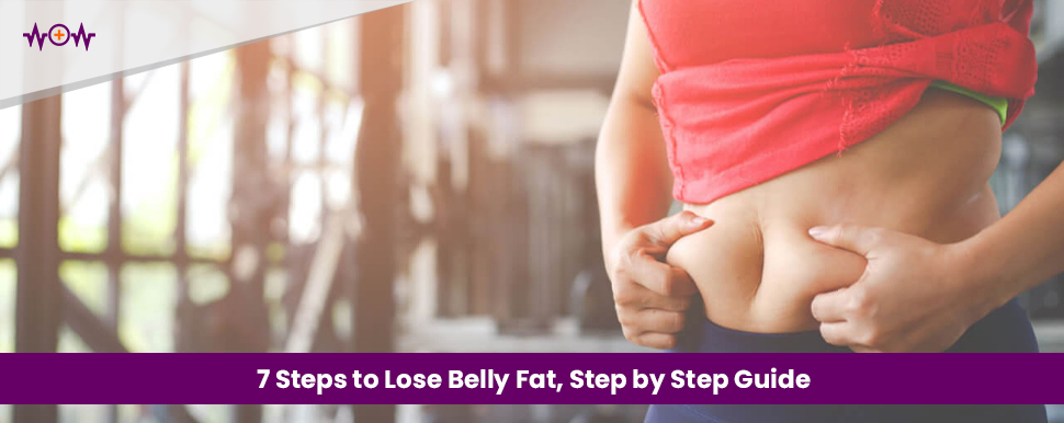 7 Steps to Lose Belly Fat, Step by Step Guide