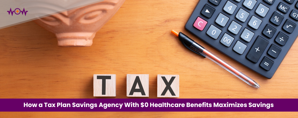 How a Tax Plan Savings Agency With $0 Healthcare Benefits Maximizes Savings